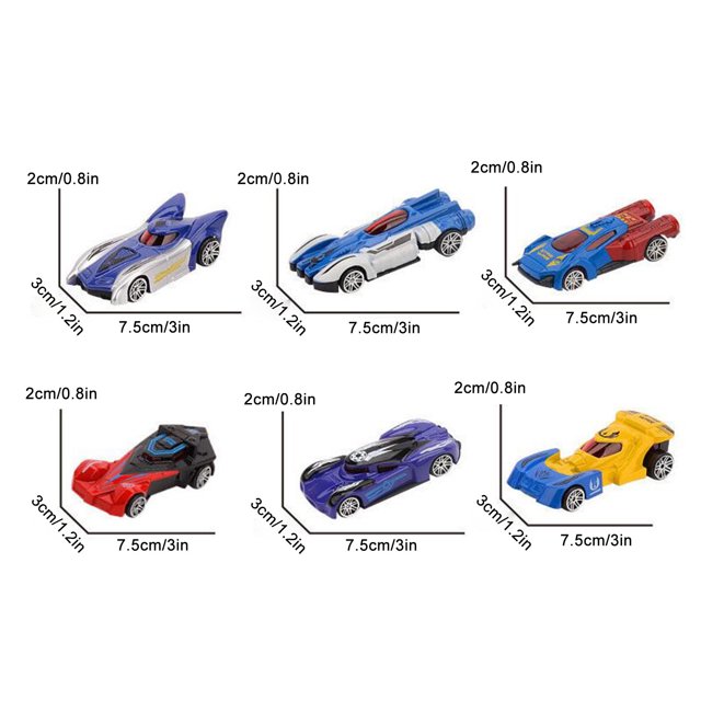 Alloy Car Model Childrens Alloy Inertial Car Car Model Childrens Toy Car Rail Car Accessories