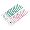 thumbnail image 2 of Nylon Paint Brush Watercolor Paint Brushes Paint Brushes For Acrylic Painting Watercolor Brush Set 12pcs Nylon Paint Brush Washable Cleanable Nylon Wool Material Different Colors, 2 of 8