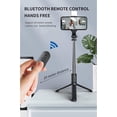 thumbnail image 3 of Kéviji 5 in 1 Led Light Selfie Stick, 40" 360 Degree Extendable Heavy Weight Selfie Stick Tripod with Wireless Remote Shutter Compatible with All iPhones, All Android, Cameras (GoPro and More), 3 of 7