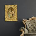 thumbnail image 1 of Picture Frame Display Holder Bedroom Bedroom Desk Floral Glass Photo Frame Housewarming Cards Desktop Photo Frame, 1 of 9