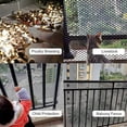 thumbnail image 2 of Black plastic mesh, 7.6 cm holes, flexible balcony privacy screen system, 1.5 x 5 m, 5/10/15/20/25/30/50 m, extra long garden net, 2 of 5