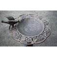 thumbnail image 3 of Oakland Living Antique Bronze Rose Birdbath, 3 of 4
