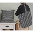 thumbnail image 5 of Soimoi Gray Rayon Fabric Text & Goggles Stripe Fabric Prints By Yard 42 Inch Wide, 5 of 5
