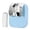 Blue, variant on Eccomum X1 Portable Mini Pocket Printer 80mm BT Wireless Thermal Photo Printer 300dpi Picture Memo Notes Lists Journal Receipt Paper Printer Sticker Inkless Printing Compatible with Android iOS for
