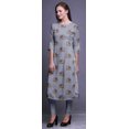 thumbnail image 4 of Bimba Kurti Imprimée à Manches 3/4 Tenue d'Été Kurta Tunique Droite pour Femmes, 4 of 6