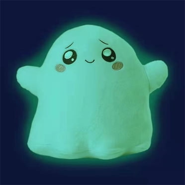 HOARBOEG Ghosty Poupée en Peluche Ghosty - Jouet en Peluche Fluorescent Phosphorescent Qui Brille dans le Noir sur Tout le Corps, Peluche Halloween Foxy et Boxy le Meilleur Cadeau pour Noël Anniversaire (