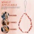 thumbnail image 3 of FRCOLOR Phone Chain Crystal Stones Phone Lanyard Creative Natural Phone Rope Fresh Phone Decor,7.87"X0.2"X0.12", 3 of 5