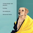 thumbnail image 4 of mmirethe Non-Toxic And Pet Bath Towels For Safe Bathing Experience Yellow+Grey 30*60cm 1Set, 4 of 6
