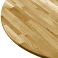 thumbnail image 3 of vidaXL Plateau de Table en Chêne Massif Rond 23 mm 500 mm, 3 of 4