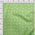 thumbnail image 3 of oneOone Polyester Spandex Green Fabric Asian Ornamental Craft Projects Decor Fabric Printed By The Yard 56 Inch Wide, 3 of 5