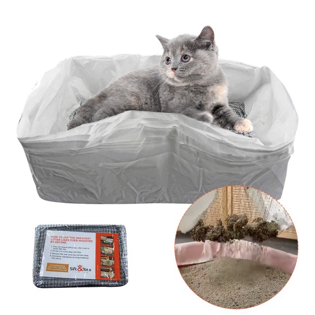 Litter Tool Litter Bag Litter Box Filter Lazy Shovel- Litter Bag Litter Box Litter Filter Bag Thickened Disposable Plastic Bag 10pcs,Black&friday Deals 2024,Cyber&Monday Deals 2024