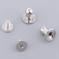 thumbnail image 4 of Abbracc 20pcs round head mini Screw Rivets fastener leather craft stud button, 4 of 8