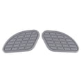 thumbnail image 2 of Motorcycle Fuel Tank Traction Pad Protector, Pair of Universal Motorcycle Rubber Tank Pad Side Gas Panels Knee Grip Protector Vintage Universal Knee Grip Decals for Knee Protect, 2 of 7