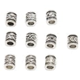 thumbnail image 4 of Norse Dreadlock Beads, Antique Simple Style Complement Viking Dreadlock Beads  For DIY Necklace For DIY Bracelet For Beard, 4 of 8
