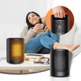 thumbnail image 3 of EGNMCR Chauffages d'Appoint pour Intérieur Chauffages Électriques Portatifs Réchauffeur d'Appoint Ventilateur Soufflant Radiateur Chauffage pour l'Hiver Chauffage Chauffage, 3 of 9