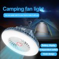 thumbnail image 1 of LJNYFDC Hidden Hook Camping Light Solar Camping Lantern with Adjustable Speed Strong Wind Low Noise Dimmable Super Bright LED Light, 1 of 6