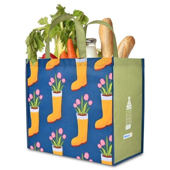 2026 Spring Boots Reusable Shopping Bag Made entirely from Recycled Plastic Bottles