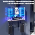 thumbnail image 4 of Toothbrush Dryer 4 Slot Toothbrush Sanitizing Cleaner Wall Mount/Drying Rechargeable Bathroom Toothbrush No Drilling Required, 4 of 9