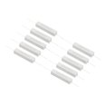 thumbnail image 1 of Unique Bargains 10Pcs 25 Ohm Resistors, 10W Ceramic Cement Resistor Power Cement Resistor Kit Tolerance 5% for Power Adapters Audio, 1 of 4