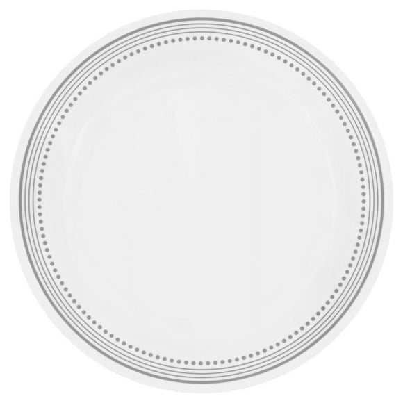 Corelle Mystic Grey 10.25" Glass Dinner Plate