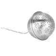 thumbnail image 3 of Tea Filter, Wire Mesh Design Can Easily Separate The Material From The Liquid Durable Easy To  Leaf Strainer  For Travel For Family For Studio For Home L, 3 of 8