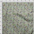 thumbnail image 4 of oneOone Polyester Spandex Mint Fabric Asian Ditsy Flower Sewing Craft Projects Fabric Prints By Yard 56 Inch Wide, 4 of 4