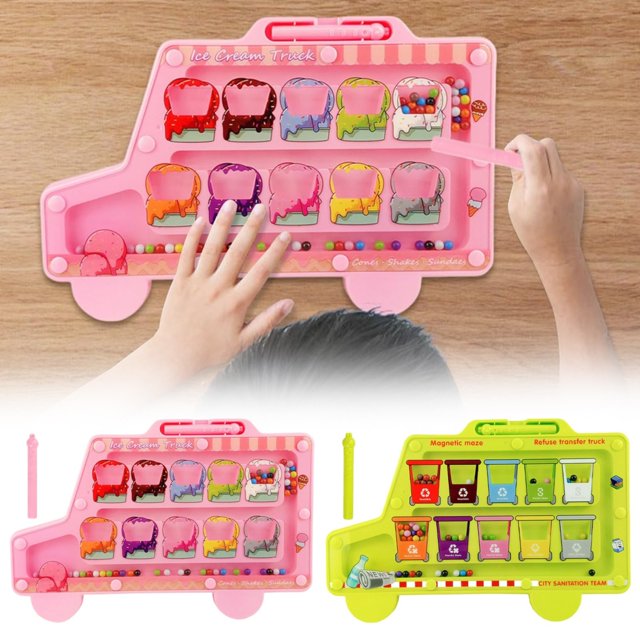 Color And Number Maze Color Allocation Game With Learning Board Early Education Toy Allowing Children To Learn Mathematics In The Game Suitable For 2 6 Years Old