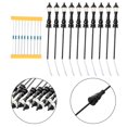 thumbnail image 1 of 10 Pcs Lampes Complètes avec Résistance pour Modèle de Train Ferroviaire 918V Échelle OO/HO Lampadaires Led Lampe de Rue, 1 of 8