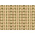 thumbnail image 1 of Ahgly Company Machine Washable Indoor Rectangle Transitional Dark Golden Rod Brown Area Rugs, 8' x 10', 1 of 7