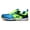 Blue Green, variant on LUXUR Mens Badminton Shoes Indoor Court Sneakers Lace Up Table Tennis Shoe Breathable Trainers Pickleball Blue Green 9.5