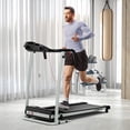 thumbnail image 3 of Gymax Folding Treadmill for Home Walking Running Machine w/ 12 Preset Programs, 3 of 10