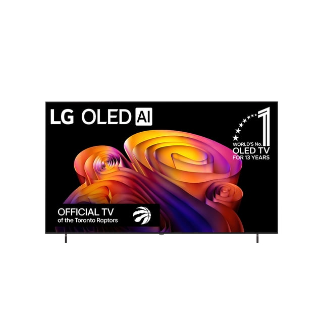 LG 55-Inch OLED55B6E OLED Smart TV - α8 AI Processor, 120Hz VRR Refresh Rate, Dolby Vision, G-Sync, FreeSync, HDR10, ALLM, Game Optimizer, WebOS26 (OLED55B6EUA, 2026)