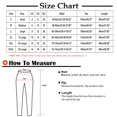 thumbnail image 3 of Women‘s Spring Summer Solid Color Elastic Waist Cotton Linen Versatile Straight Tube Casual Wide Leg Pants, 3 of 4