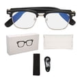 thumbnail image 2 of Music Glasses, Hands Free Calling Stereo Smart Glasses Blue Light Blocking IP67 Waterproof Open Ear Speaker  Frame  For Running, 2 of 8