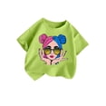 thumbnail image 3 of TZEWGL T-Shirts pour Enfants Impression Graphique Col Rond Manches Courtes Vêtements pour Filles Garçons Taille 7-8T, 3 of 5