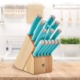 thumbnail image 4 of Hampton Forge Epicure True Aqua Knife Block Set, 15 Piece, 4 of 4