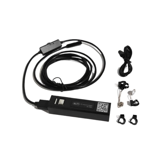 Shengyu 7x Black Waterproof Wireless HD Borescope Camera With High Resolution Capability Inspection Camera 2M