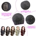 thumbnail image 2 of Perruque à Courbure Moyenne de 24 Pouces - Soie Résistante à la Chaleur, Sans Colle, Ajustable - pour Femmes à la Mode et Cosplay, 2 of 8
