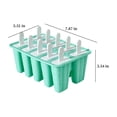 thumbnail image 3 of Moules de Popsicles Maison, Moule en Silicone pour Popsicles Glacés, avec 10 Bâtons Réutilisables, 3 of 6