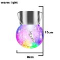 thumbnail image 2 of Solar Light, Outdoor Hanging Decorative Garden Light, LED Crackle Ball for Lawn Yard, 2 of 5