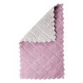 thumbnail image 4 of QualitChoice Dishcloth Microfiber Cloth Folding Rags Washcloth Water-absorbing Dishes Pots Bowl Tableware Non-stick Towel for Home Coffee Purple 5Set, 4 of 6