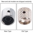 thumbnail image 4 of Electric Guitar Knob, Durable Aluminum Alloy Material 4pcs Electric Guitar Knobs Guitar Speed Control Knob, 1pc Hex Wrench For Guitar Instrument Lovers Black,Silver, 4 of 8