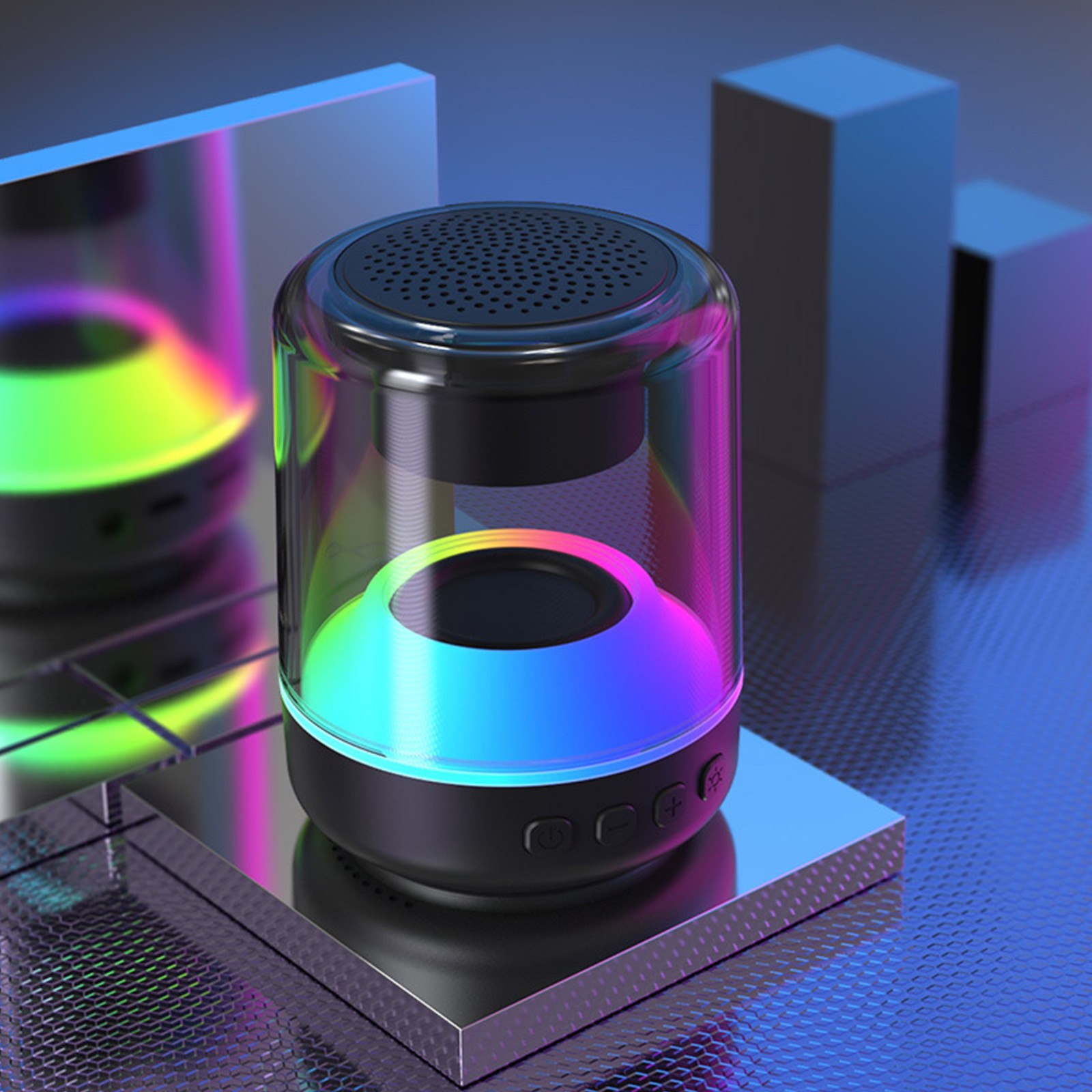 TopLLC Bluetooth audio Bluetooth 5.0 Speaker Audio Portable Wireless Bluetooth Speaker Home Subwoofer Stereo Sound Small Audio Wireless Speaker Bluetooth stereo