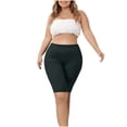 thumbnail image 3 of Women Plus Size Biker Shorts Gym Workout Running Yoga Athletic Shorts, 3 of 7
