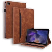 For Samsung Galaxy Tab A9 Plus Case 11 inch Luxury PU Leather Wallet Tablet Funda For Galaxy Tab A9 Plus Cover SM X210 X215 X216 brown-business Tab A9 (8.7 inch)