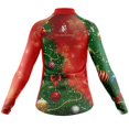 thumbnail image 2 of Long Sleeve Cycling Jersey Christmas Tree Womens - 4XL, 2 of 3