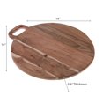 thumbnail image 2 of IH Casa Decor Acacia Wood Round Serving Board Avec Poignée 18", 2 of 4