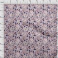 thumbnail image 4 of oneOone Cotton Cambric Light Purple Fabric Abstracts Craft Projects Decor Fabric Printed By The Yard 56 Inch Wide, 4 of 5