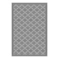 thumbnail image 1 of Lippert Components Patio Mat 2021028006 9 Foot Length x 6 Foot Width; Gray; Polypropylene; Reversible Fabric; UV/Mold/Mildew Resistant; Without Grommets/Stakes, 1 of 2