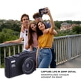 thumbnail image 4 of Vivitar 20MP Digital Camera with 2.8” Flip Screen and 4K Video – Black, 4 of 12